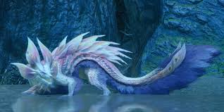 Mizutsune from Monster Hunter Wilds
